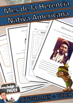 Preview of Native American Heritage Month | Activities + Video + Debate | Kids | Spanish