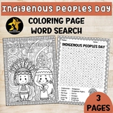 Native American Heritage Month Activities Word Search Colo
