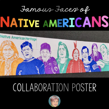 Preview of Native American Heritage Month | Famous Faces® Collaboration Poster