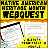 Native American Heritage Month Activity a Research WebQues