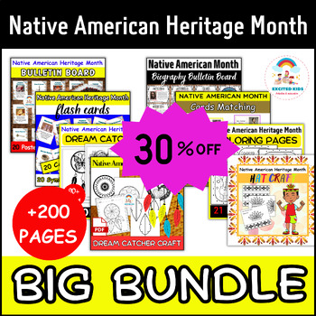 Preview of Native American Heritage Month BIG BUNDLE | Indigenous Peoples Day SUPER PACK