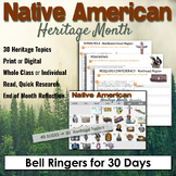 Native American Heritage Month | Bell Ringers
