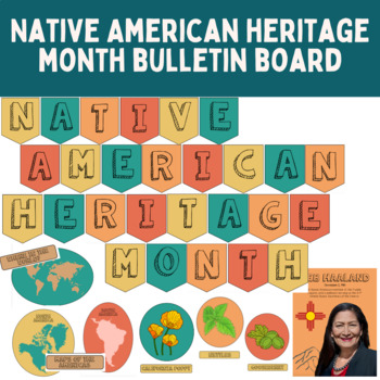 Preview of Native American Heritage Month Bulletin Board