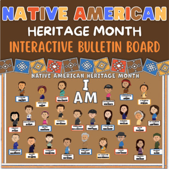 Preview of Native American Heritage Month Bulletin Board Interactive | SEL