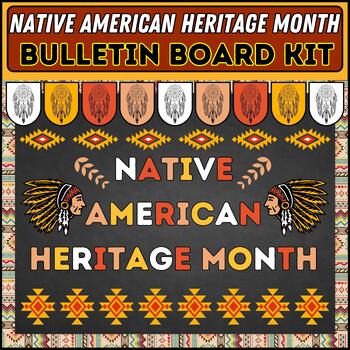 Preview of Native American Heritage Month Bulletin Board Kit - Alphabet Letters & Symbols