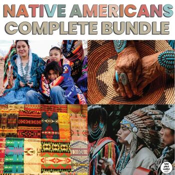 Preview of Native American Heritage Month | Bulletin | Posters | Games | SETS BUNDLE