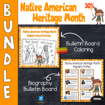 Preview of Native American Heritage Month Bundle