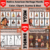 Native American Heritage Month Bundle: Coloring, Clipart, 