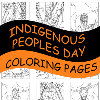 Native American Heritage Month Coloring Pages - Indigenous Peoples Day