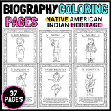 Native American Heritage Month Coloring Pages | Leaders Bi