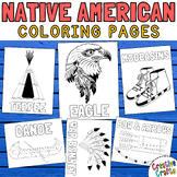 Native American Heritage Month Coloring Pages - Native Ame