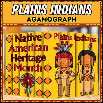 Preview of Native American Heritage Month Craft Activity Plains Indians Agamographs Project