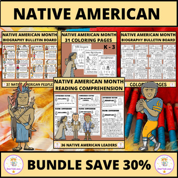 Preview of Native American Heritage Month Educational Kit/Native American Month Activities