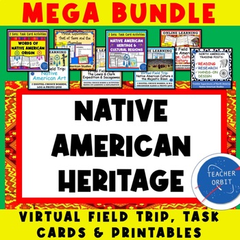 Preview of Native American Heritage Month Mega Activity Bundle | U.S. History