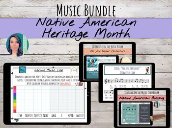 Preview of Indigenous & Native American Heritage Month | Music Lessons Bundle 20% off