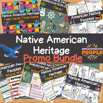 Preview of Native American Heritage Month - US Indigenous Peoples Day Bundle Activities