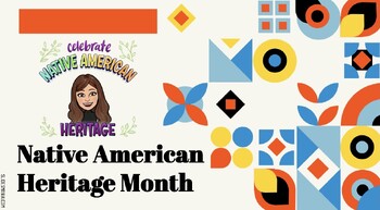 Preview of Native American Heritage Month Virtual Lessons