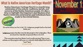 Native American History Month Daily Slides