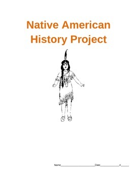 Preview of Native American History Biography Project