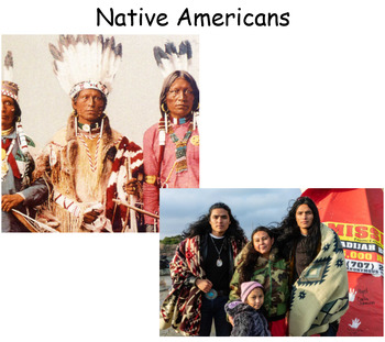 Preview of Native American Homes Lesson (SEN)