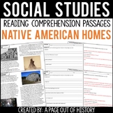 Native American Homes Reading Comprehension Passages