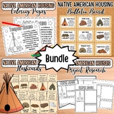 Native American Housing Bundle, Coloring Pages, Project Re