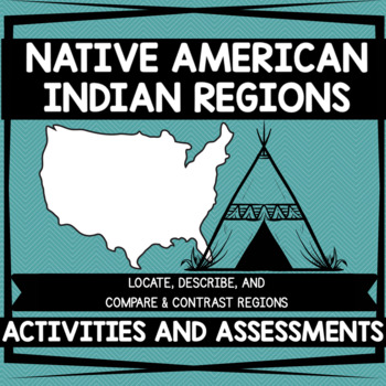 Preview of Native American Indian Regions BUNDLE