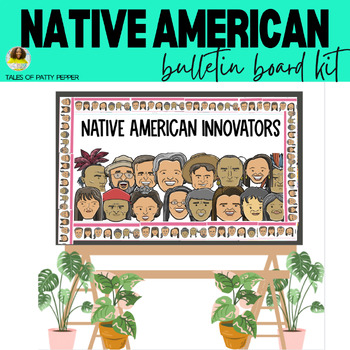 Preview of Native American: Influential Leaders Bulletin Board Set
