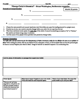 Preview of Native American: Info Text Differentiated Worksheets