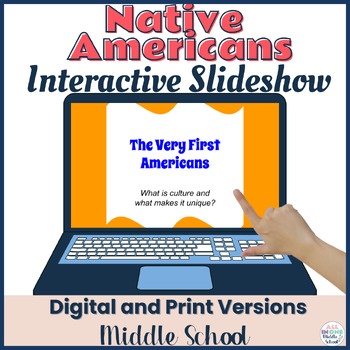 Preview of Native American Interactive Lesson for Middle School