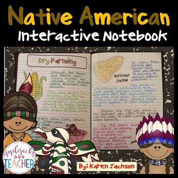 Preview of Native American Interactive Notebook