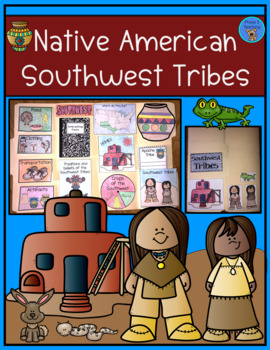 Preview of Native American Lapbook/Interactive Notebook - Southwest Tribes