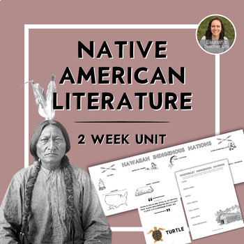 Preview of Native American Literature - Indigenous Stories - 2 Week Unit