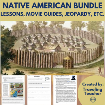 Preview of Native American Bundle of Lessons: Reading Passages + Comprehension Activities