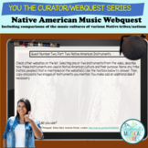 Native American Music Webquest: Examples from Various Amer