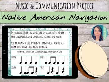Preview of Native American Navigation Unit | Communication through Rhythm & Drumming