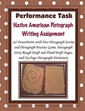 Native American Pictograph Writing Activity and (PowerPoint)