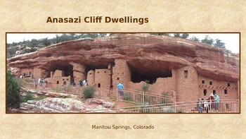 Preview of Native American PowerPoint Series-Ancient Anasazi Indian Cliff Dwellers