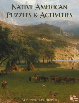 Preview of Native American Puzzles and Activities (Plus Easel Activity)