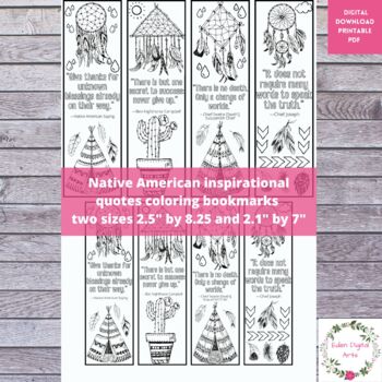 inspirational bookmarks to color teaching resources tpt