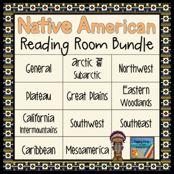 Preview of Native American Reading Room Bundle
