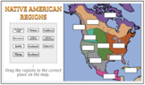 Native American Regions Google Slides Digital Drag & Drop 