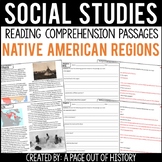 Native American Regions Reading Comprehension Passages