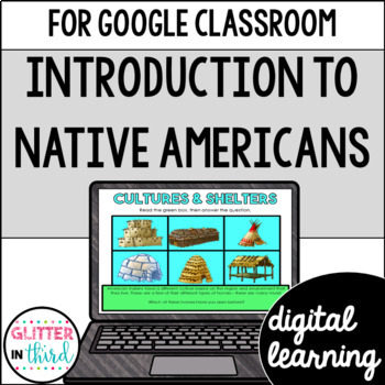 Preview of Native American Regions for Google Classroom