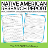 Native American Report - Native American Research Project