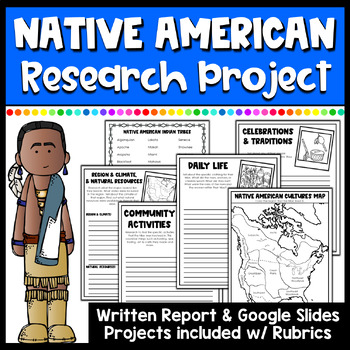 Preview of Native American Report | Native American Research Project