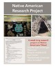 native american research assignment