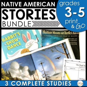 Preview of Native American Stories BUNDLE | Fable | Algonquian | Iroquois | Haudenosaunee