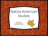 Native American Study and Research Project