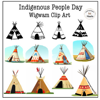 Preview of Native American Teepee Clipart
